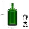 DuraHome Láhev, 3+1 zdarma, Placatka 250 ml zelená