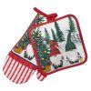 DuraHome Rukavice & chňapka, SOM08, vánoční