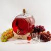 DuraHome Skleněný soudek ŠTĚSTÍ LUX, 5l, hladký