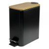 DuraHome Odpadkový koš 6l, černý