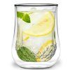 Vialli Design Sada 2 dvoustěnných sklenic 300ml, DIAMANTE 5844