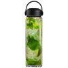 Vialli Design Láhev, 540 ml, skleněná,  černá_FUORI 0237