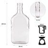 DuraHome Láhev, 3+1 zdarma, Placatka 350 ml