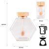 DuraHome Sklenice Vilík, 380ml s naběračkou na med