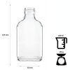 DuraHome Láhev, 3+1 zdarma, Placatka 100 ml