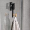 DuraHome Háček jednoduchý, s přísavkou, Bambus 48582