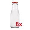 DuraHome Láhev Fruits 1000 ml, 8 ks