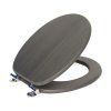 DuraHome Sedátko WC,  ASPECT, MDF, soft close_antracit