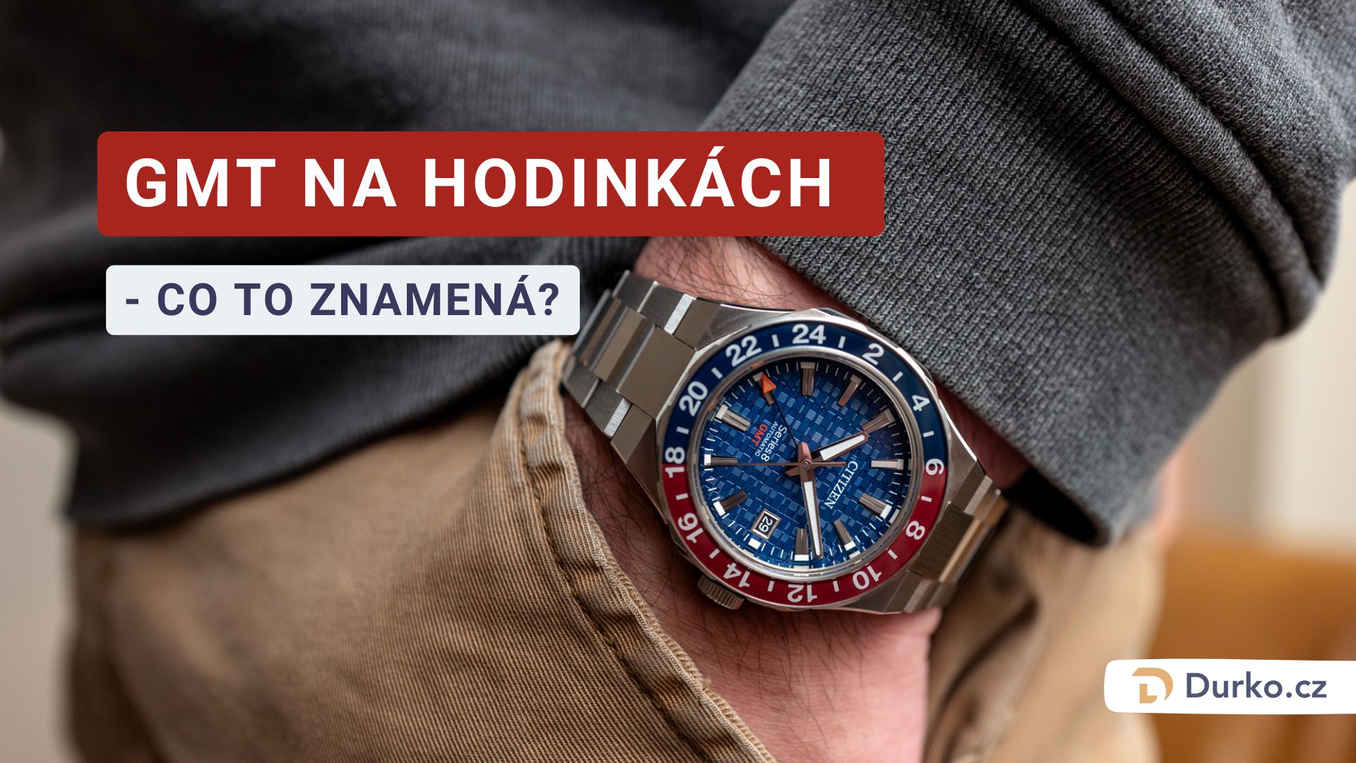 GMT na hodinkách - co to znamená?