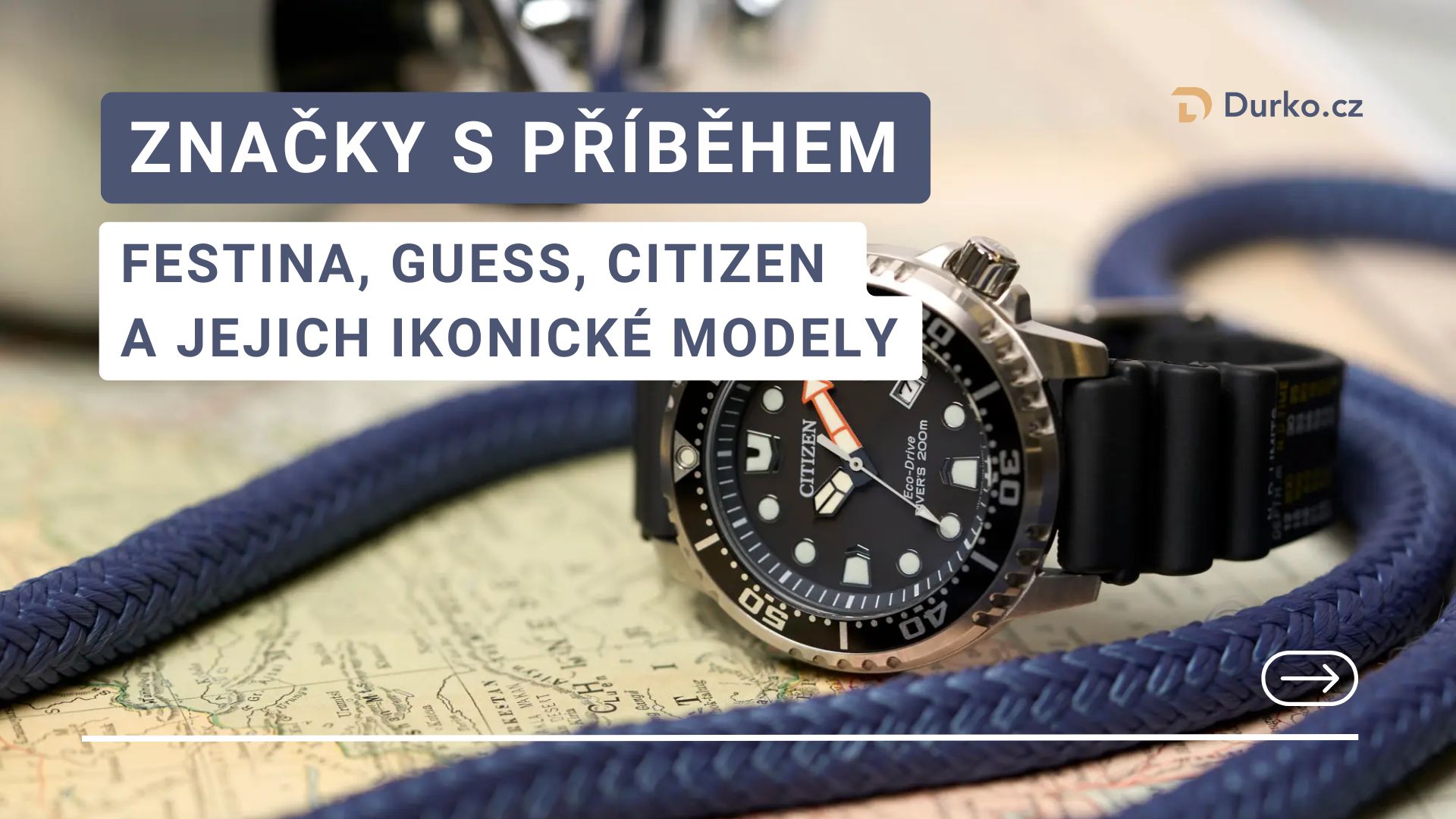 Značky s příběhem: Festina, Guess, Citizen a jejich ikonické modely