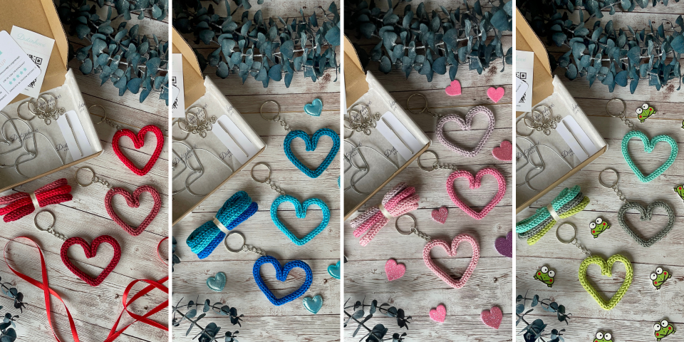 Jak si vybrat správnou barvu na svou klíčenku? Objevte kouzlo ruční tvorby s technikou tricotin! 🎨✨