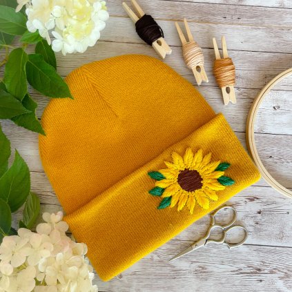 Čepice BONGO slunečnice