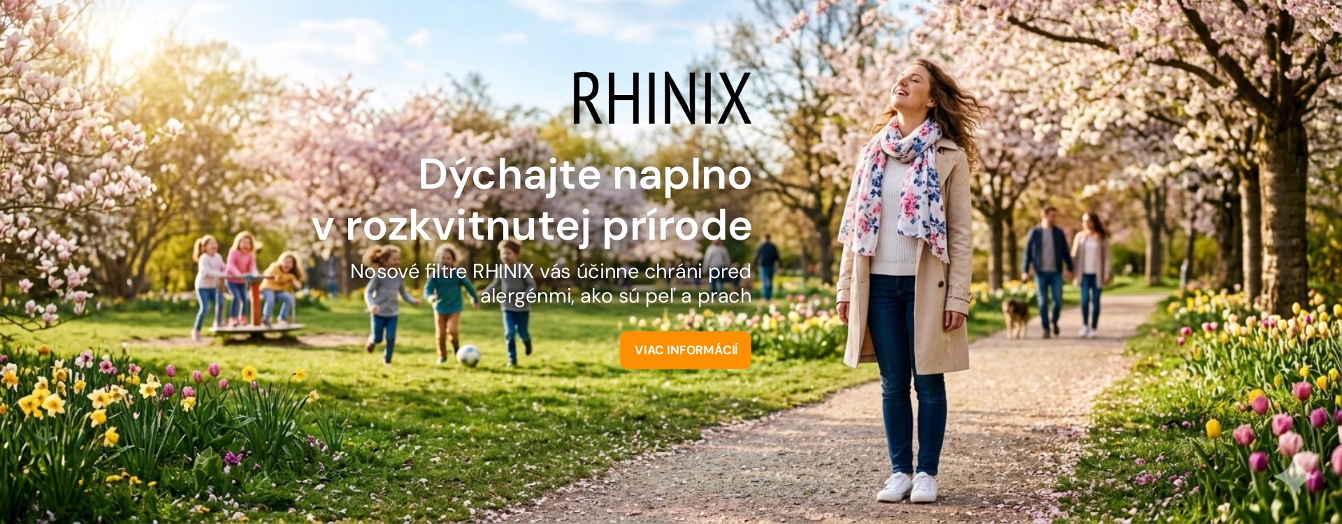 Rhinix patentovaný nosový filter proti alergiám