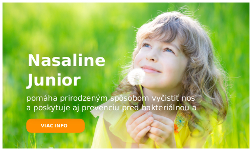 Nasaline® Junior - systém na výplach nosa