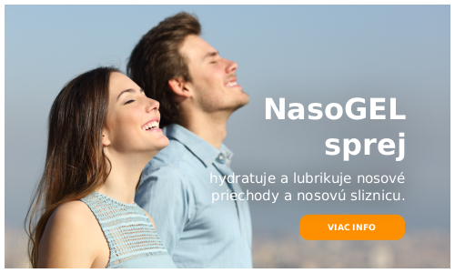 NasoGEL® sprej s izotonickým fyziologickým roztokom
