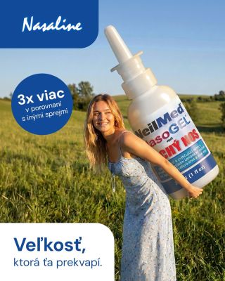 Oproti bežným sprejom do nosa je obrovský. 🤩 NasoGEL má až 3️⃣✖️ väčší objem, čo sa oplatí vedieť, ak sa pri výbere...