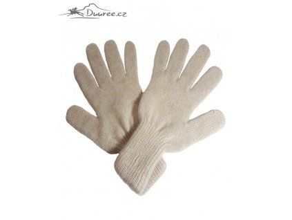 Kašmírové rukavice Sirius (Barva Béžová)