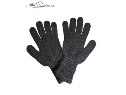 Kašmírové rukavice Sirius (Barva Antracit)