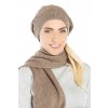 Dárkový set Isabelle čepice a šála 100% kašmír
