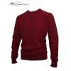 Kašmírový pullover Ronaldo (Barva Bordó, Velikost 3XL)