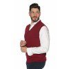 Kašmírová vesta Marco (Barva Bordó, Velikost 3XL)