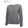 Kašmírový Kardigan Elisabet (Barva Šedá, Velikost 2XL)