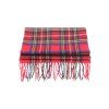 Kašmírová šála Tartan (Barva Červená)