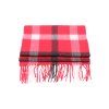 Kašmírová šála Tartan (Barva Světle červená)