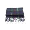 Kašmírová šála Tartan (Barva Tmavě modrá)