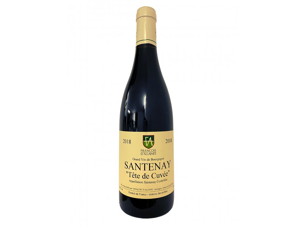 Pinot Noir Santenay "Tete de Cuvee" 2018 | Burgundsko - Côte de Beaune, Francie | Francois D´Allaines | 0.75L