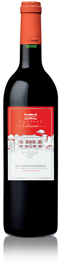 Château Calissanne Cotteaux d`Aix-en-Provence Rouge 2020