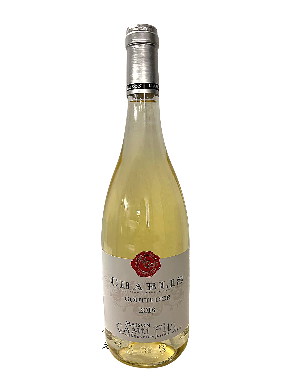 Chablis AOC Chardonnay "Goutte d´Or" | Burgundsko, Francie | Maison Camu Fils | 0.75L