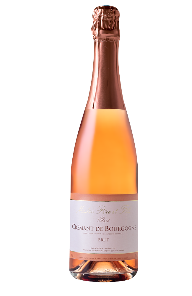Crémant Brut Rosé | Burgundsko - Santenay, Francie | Domaine Mestre Père & Fils | 0.75 L