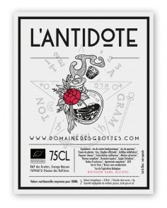 Domaine des Grottes L¨Antidote Juice and Tea 0%