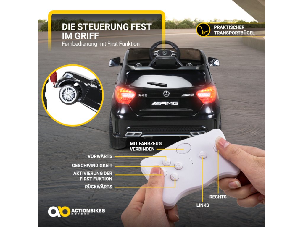 Dětské elektrické autíčko Mercedes AMG A45 - Duvlan.cz