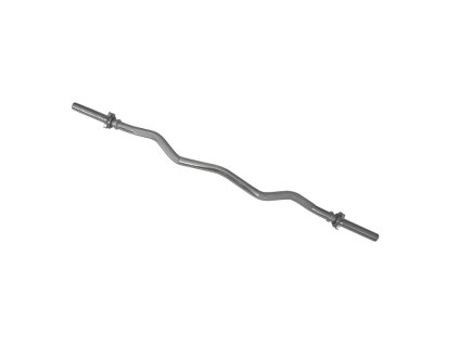 Vzpěračská tyč ohýbaná DUVLAN 120cm