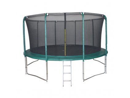 Trampolína DUVLAN SkyJump 457 cm + vnitřní síť + schůdky
