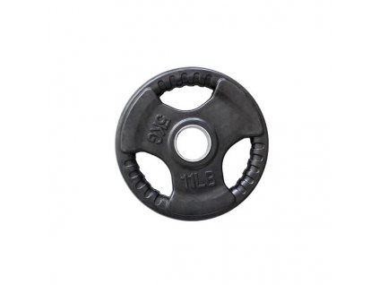 Pogumované olympijské závaží HMS Tri Grip 5 kg