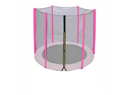 Ochranná síť na trampolínu DUVLAN FunJump Pink 244 cm