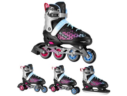 Brusle Nils Extreme Brave 4v1 NH18190A růžové