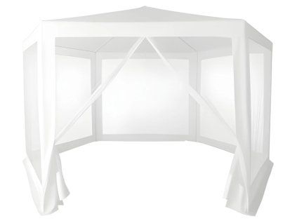 Zahradní hexagonální stan MultiGarden s moskytiérou bílý