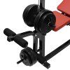 Fitness lavice DUVLAN Arnie s kladkou