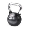 Kettlebell HMS KGC 12 Kg s chromovým úchopem
