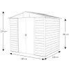 Zahradní domek YardMaster 106TBSL 06