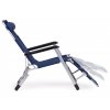 Skládací lehátko 2v1 ModernHome ZRL010F modrá 05