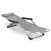 Skládací lehátko 2v1 ModernHome ZRL010F šedá 05