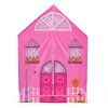 Dětský stan s tunelem iPlay Pink House 01