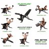Polohovací lavice TUNTURI UB60 Pro Utility Bench 01