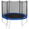 Trampolína DUVLAN 305 cm + ochranná síť + schůdky
