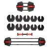 Jednoruční / obouruční variabilní činka HMS SGR40 PRO SET 2V1 40 KG